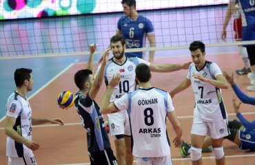 Трансляция матча «Halkbank» - «Arkas Spor» волейбол, мужчины, турция, трансляция