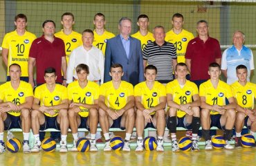 Волейболисты «Днепра» впервые в своей истории завоевали серебряные медали Суперлиги волейбол, мужчины, суперлига, украина