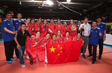 Сборная Китая обыграла Таиланд в финале «Воллей Мастерс» Монтре