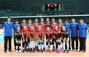 Сборная Китая объявила состав из 12 игроков, которые примут участие в финальном турнире Мирового Гран-при в Бангкоке сборная Китая