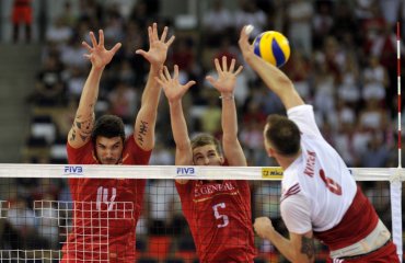 Сборная Польши одержала волевую победу над французами в «Финале шести» Мировой Лиги Сборная Польши