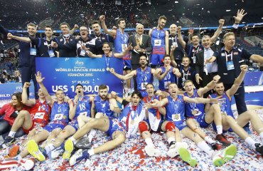 Сборная Сербии впервые в истории выиграла Мировую лигу сборная Сербии
