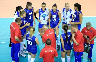 Женская сборная России по волейболу готовится к Олимпиаде в Новогорске Женская сборная России