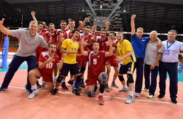 Україна вийшла у фінал чемпіонату Європи (U-20) волейбол, мужчины, сборная, чемпионат европы, u20