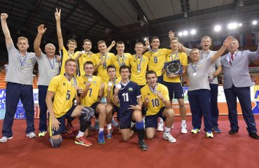 Збірна України – срібний призер чемпіонату Європи (U-20)-2016 волейбол, мужчины, сборная, чемпионат европы, u20