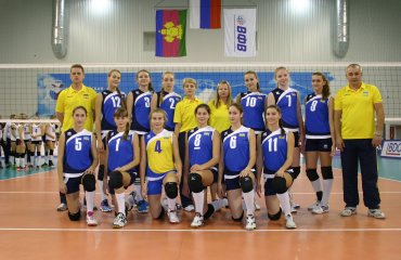 Очередная победа женской сборной Украины U-16 волейбол, юноши, девушки, eevza, евза, результаты, россия, украины, сборная