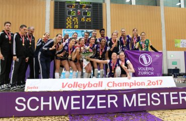 Команда украинки Олеси Рыхлюк "Волеро" вновь стала чемпионом Швейцарии женский волейбол, чемпионат швейцарии, олеся рыхлюк, украинская волейболистка, волеро цюрих, финал, результаты