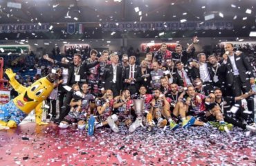 "Перуджа" завоевала Суперкубок Италии мужской волейбол, суперкубок италии, перуджа, лубе чивитанова, модена, трентино