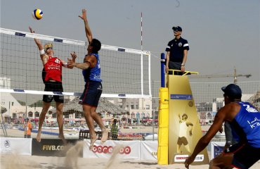 Katara Beach Volleyball Cup-2018. Розклад та трансляції матчів пляжний волейбол, Владислав Ємельянчик\Сергій Попов, світовий тур, відео результати розклад матчів, трансляції, катар доха, Katara Beach Volleyball Cup-2018