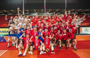 Збірна Росії виграла чемпіонат Європи U-20 чоловічий волейбол, чемпіонат європи-2018, ю20, збірні росії, бельгії, чехії, результати