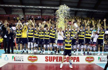 "Модена" - володар Суперкубку Італії-2018 чоловічий волейбол, суперкубок італії-2018, модена, трентіно, лубе чівітанова, перуджа, результати фіналу чотирьох