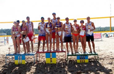 У Запоріжжі визначилися чемпіони України з пляжного волейболу пляжний волейбол, чемпіонат україни-2019, запоріжжя, фінал, призери