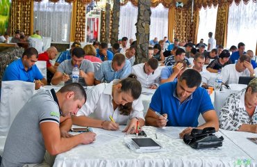 Суддівський семінар у Житомирі – висновки та перспективи український волейбол, арбітри, судді, семінар, олексій скібіцький