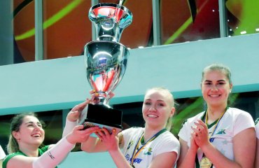 Юлия БОЙКО: "Опыт Лиги чемпионов помог нам победить в Кубке Украины" женский волейбол, химик суперлига украины, сезон 2019\2020, лига чемпионов, кубок украины, юлия бойко, интервью