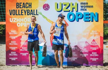 Скукіс та Бокшан стали переможцями Uzh Open пляжний волейбол, чемпіонат україни, ужгород, 1* тур, результати матчів, михайло скукіс та юрій бокшан