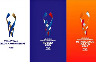 Представлені логотипи чемпіонату світу-2022 чоловічий волейбол, жіночий волейбол, чемпіонат світу-2022, логотип турніру, росія, нідерланди, польща