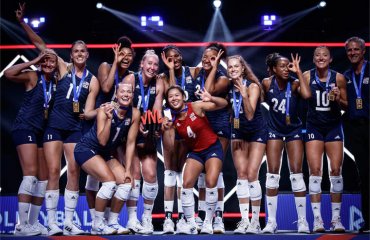 Збірна США в третій раз поспіль виграла Лігу націй жіночий волейбол, ліга націй-2021, збірна сша, фінал чотирьох, бразиля, японія, туреччина