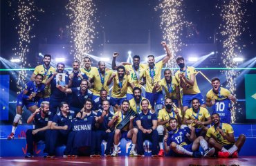 Бразилія – переможець Ліги націй-2021 чоловічий волейбол, ліга націй-2021, збірна бразилії переможець, збірна польщі, фінал чотирьох