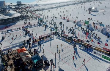 В Україні відбудеться один з етапів Європейського туру з волейболу на снігу волейбол на снігу, українські волейболісти, європейський тур, трускавець