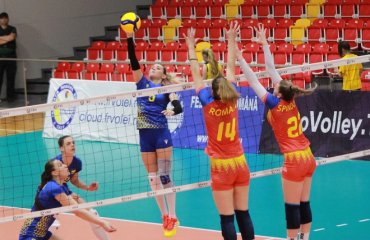 Українки здобули першу перемогу на Золотій Євролізі-2022 жіночий волейбол, золота євроліга-2022, результати матчів, румунія, україна, збірна україни з волейболу