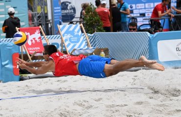 Три пари українських пляжників вийшли у півфінал Beach Pro Tour пляжний волейбол, хміль лазаренко, збірна україни, діана луніна, валентина давідова, денис денисенко, владислав ємельянчик