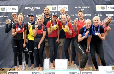 Давідова та Луніна завоювали "золото" Beach Pro Tour пляжний волейбол, beach pro tour-2022, результати, золото, золоті нагороди, діана луніна та валентина давідова, ангеліна хміль тат тетяна лазаренко, українські волейболістки, польща