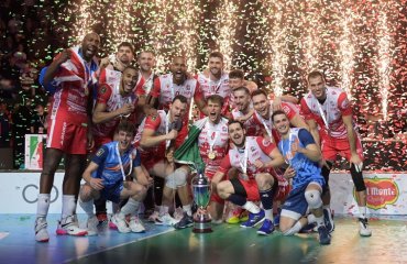 “П'яченца” здобула Кубок Італії чоловічий волейбол, кубок італії 2023, рим, перуджа, п'яченца, трентіно, мілан, мвп, леал, кращий гравець, італійський волейбол, волейбол італії