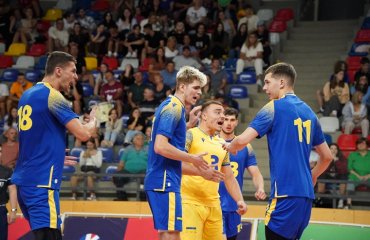 Збірна України U22 на тай-брейку перемогла Латвію в матчі відбору на молодіжне Євро-2024 чоловічий волейбол, молоджіна збірна України ю22, андрій левченко, чемпіонат європи відбір, кваліфікація, україна - латвія, результати матчу, рахунок матчу