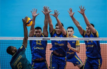 Україна на тай-брейку поступилася Бразилії в матчі відбору на ОІ-2024 чоловіча збірна україни, чоловічий волейбол, волейбол україна, україна - бразилія, результати гри