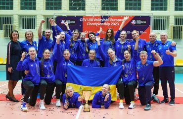 Збірна України U18 стала срібним призером чемпіонату СЄВЗА жіночий волейбол, сєвза, збірна україни з волейболу 18