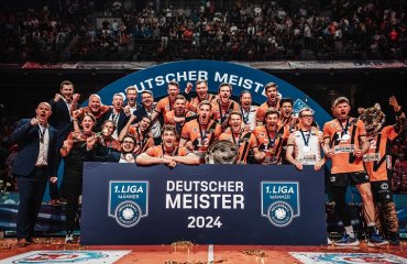 “Берлін” виграв чемпіонат Німеччини 2023\24 чоловічий волейбол, берлін, чемпіонат німеччини з волейболу, сезон 2023-2024, фінал, результати, новини світового волейболу