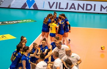 Жіноча збірна України на тай-брейку перемогла Словенію жіночий волейбол, україна - словенія, золота євроліга 2024, жіноча збірна україни з волейболу