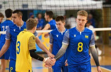 Україна U-16 – Cловаччина U-16. Трансляція чоловічий волейбол, збірна україни з волейболу, ю 16, україни - словаччина, чемпіонат європи з волейболу