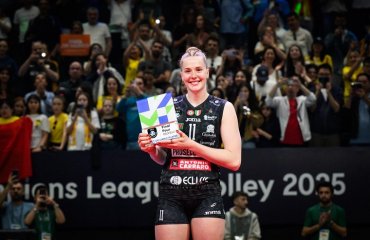 Хаак вдруге поспіль стала MVP Ліги чемпіонів жіночий волейбол, конельяно італія, ізабель хаак, фінал чотирьох ліга чемпіонів, стамбул, кращи гравчині фіналу, габі