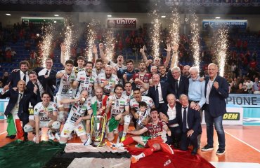 Волейболісти “Трентіно” стали чемпіонами Італії чоловічий волейбол, трентіно чивітанова, чемпіонат італії з волейболу, результати фіналу, скудетто, італія волейбол