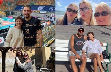 Їхні перші вболівальниці: волейболісти діляться зворушливими фото з мамами у День матері чоловічий волейбол, жіночий волейбол, день матері світо, українські волейболісти, фото з мамами, фото дня, волейбол україна
