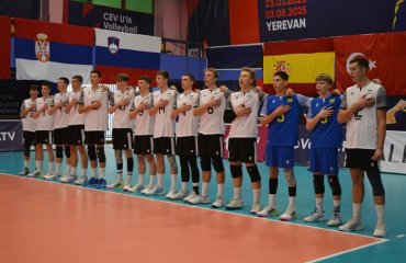 Україна U-16 – Чехія U-16. Євро-2025. Трансляція чоловічий волейбол, чемпіонат європи 2025, Україна U-16 – Чехія U-16. Євро-2025. Трансляція