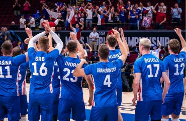 Чехія вперше пробилася до чвертьфіналу світової першості чоловічий волейбол, чемпіонат світу з волейболу, чехія, туніс, чвертьфінал, плей-оф, результати матчу, чехія вперше вийшла в 1\4 фіналу, хайлайти
