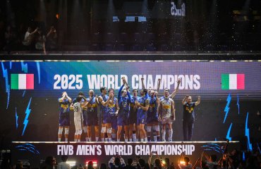 Збірна Італії з волейболу вп’яте в історії стала чемпіоном світу чоловічий волейбол, чемпіонат світу з волейболу, збірна італії з волейболу, золото, фінал, результати матчу