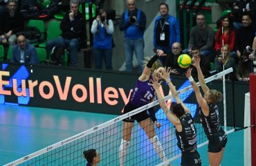 Дебютант Ліги чемпіонів ледь не обіграв переможця турніру жіночий волейбол, ліга чемпіонів 2025-2026, груповий етап, перший тур, конельяно, зерен, результати матчів, європейський волейбол, новини волейболу