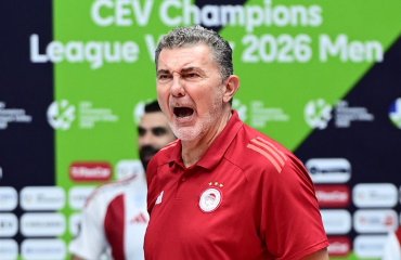 “Олімпіакос” відправив головного тренера у відставку після вильоту з ЛЧ чоловічий волейбол, ліга чемпіонів, чемпіонат греції з волейболу, андреа гардіні, головний тренер, звільнення, олімпіакос
