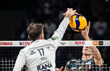 “Верона” завдала “Перуджі” першої поразки в сезоні чоловічий волейбол, чемпіонат італії з волейболу, італія волейбол, олег плотницький, перуджа, верона, результати матчів, український волейболіст