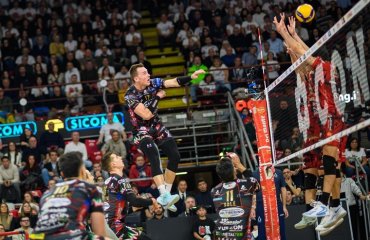 Олег Плотницький – MVP чвертьфіналу Кубка Італії чоловічий волейбол, кубок італії з волейболу, олег плотницький, італія перуджа, український волейболіст