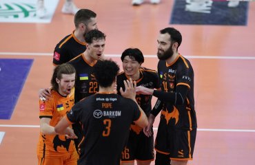 “Барком-Кажани” повернулися на 11 місце після перемоги над “Ястшембським Венґелем” чоловічий волейбол, вк барком-кажани львів, плюсліга, Ястшембський Венґель, 24 тур, результати матчу, турнірна таблиця