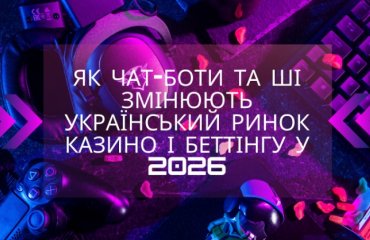 Як чат-боти та ШІ змінюють український ринок казино і беттінгу у 2026 ші
