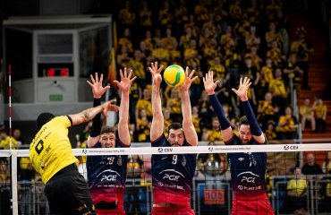 “Проєкт Варшава” з Юрієм Семенюком у складі пробився до півфіналу ЛЧ чоловічий волейбол, проєкт варшава польща, ліга чемпіонів з волейболу, болгданка лук люблін польща, 1\4 фіналу, півфінал, юрій семенюк, український волейболіст