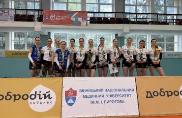 “Добродій-Медуніверситет” вдруге поспіль став бронзовим призером Суперліги жіночий волейбол, бронза, вк добродій медуніверситет вінниця, полісся житомир