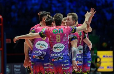 “Перуджа” – перший фіналіст Ліги чемпіонів-2026 чоловічий волейбол, олег плотницький, ліга чемпіні-2026, фінал, півфінал, проєкт варшава, юрій семенюк, українські волейболісти, волейбол україна, волейбол новини