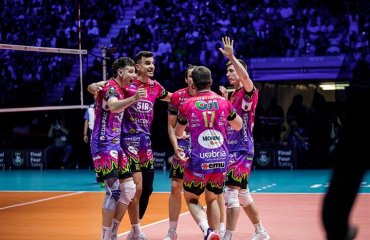 “Перуджа” вдруге поспіль стала переможцем Ліги чемпіонів чоловічий волейбол, ліга чемпіонів-2026 з волейболу, фінал, переможець, результати матчу, олег плотницький перуджа, юрій гладир алюрон варта, волейбол україна, новини волейболу