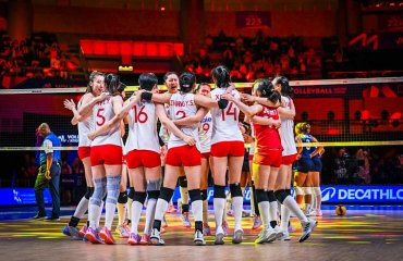 Визначилися півфінальні пари жіночої Ліги націй-2026 жіночий волейбол, півфінал, волейбольна ліга націй-2026, киттай, бразилія, туреччина, італія, 1\2 фіналу, плейоф